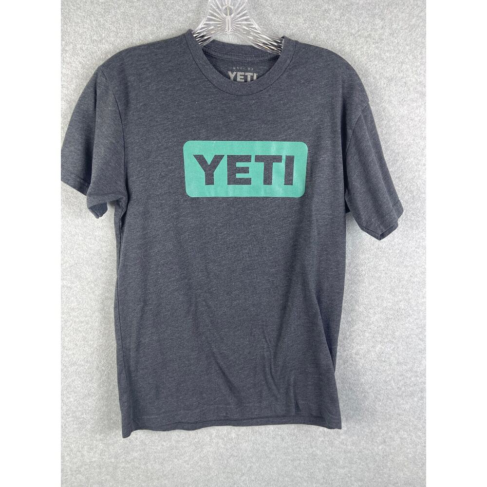 Yeti T Shirt‎ Men's Size S Gray